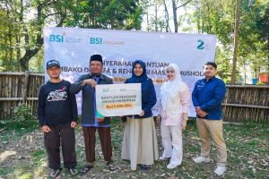 BSI Maslahat Berbagi Sembako dan Renovasi Masjid Menuju Perjalanan Kemaslahatan