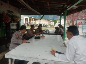 Plt Polsek Harian Perkuat Solidaritas Melalui Coffee Morning Bersama Anggota