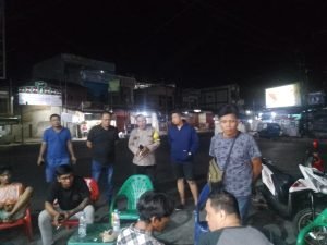 Kapolsek Medan Tuntungan Laksanakan Patroli Antisipasi Kasus 3C dan Gerombolan Genk Motor