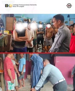 Brantas Halinar, Lembaga Pemasyarakatan Narkotika Kelas IIA Langkat Gelar Razia