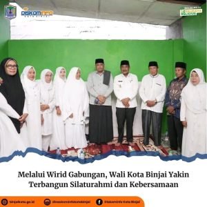 Melalui Wirid Gabungan, Wali Kota Binjai Yakin Terbangun Silaturahmi dan Kebersamaan