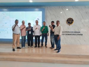 Pengurus FJP Audiensi ke Dishub Sumut
