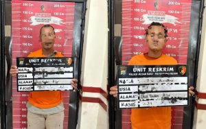 Reskrim Polsek Medan Baru Tangkap Dua Pelaku Curanmor, Korban Berikan Apresiasi