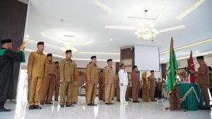 Pj. Bupati Langkat Faisal Hasrimy Lantik Pejabat Administrator dan Pengawas : Tekankan Loyalitas dan Integritas
