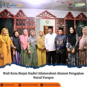 Wali Kota Binjai Hadiri Silaturahmi Alumni Pengajian Nurul Furqon