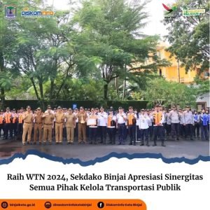 Raih WTN 2024, Sekdako Binjai Apresiasi Sinergitas Semua Pihak Kelola Transportasi Publik