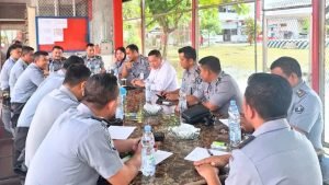 Maksimalkan Program Kerja, Lapas Narkotika Langkat Kanwil Kemenkunham Sumut Laksanakan Rapat Dinas Internal