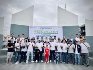 PLN UP3 P.Sidimpuan Berkolaborasi Bersama Pemko Gelar Senam Sehat
