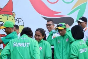Evaluasi Layanan Transportasi PON XXI, Kadishub Sumut Motivasi Tim Cricket Sumut untuk Fokus Raih Emas