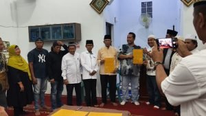 Ketua PAC PP Medan Denai Guntur Syahputra Hibahkan 3 Hektar Tanahnya Untuk Tanah Wakaf Umum.