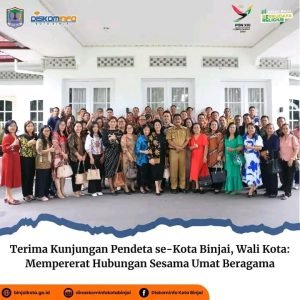 Terima Kunjungan Pendeta se-Kota Binjai, Wali Kota: Mempererat Hubungan Sesama Umat Beragama