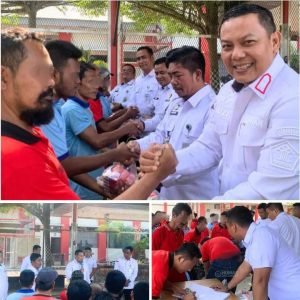 Jaga Hidup Sehat, Lapas Narkotika Kelas IIA Langkat Bagikan Perlengkapan Mandi Kepada Seluruh WBP