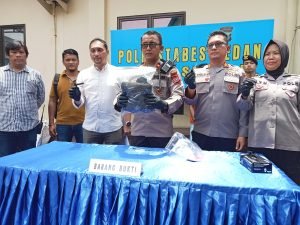 Polsek Sunggal Tembak Pelaku Curanmor Yang Beraksi Di 16 Lokasi