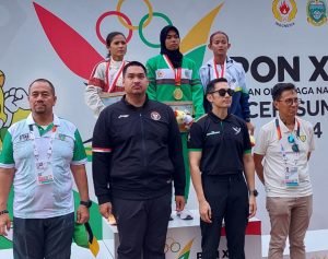 Nella Agustin Sumbangkan Emas dan Pecahkan Rekor di PON XXI Sumut-Aceh