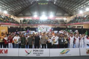 Kapolres Langkat Hadiri Pembukaan Cabor Sambo PON XXI Aceh-Sumut