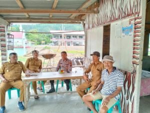 PLT Kapolsek Harian Bersama ASN Dukung Guna Ciptakan Pilkada Damai Tahun 2024