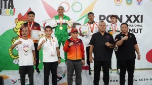 Pj. Bupati Langkat Serahkan Medali kepada Juara Cabor Sambo PON XXI Aceh-Sumut 2024: Prestasi Gemilang Atlet Nasional