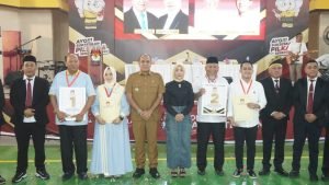 Pj Bupati Langkat Faisal Hasrimy Hadiri Penetapan dan Pengundian Nomor Urut Pilkada 2024: Dorong Pemilu Damai yang Sportif