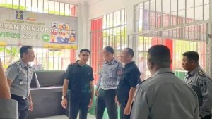 Tim Direktur Pengamanan dan Intelijen Ditjenpas Laksanakan Kunjungan Kerja di Lapas Narkotika Langkat