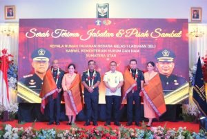 Rutan Labuhan Deli Gelar Sertijab dan Pisah Sambut Ka-Rutan