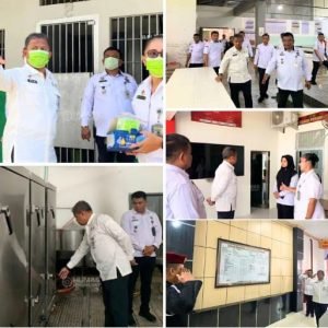 Kunjungan Dirwatkeshab, Tinjau Renovasi Dapur di Lapas Narkotika Langkat