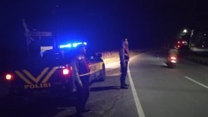 Patroli Kota Presisi Samapta Polres Langkat, Imbau Warga Jaga Kondusifitas Kamtibmas