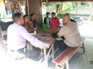 Sat Binmas Polres Langkat Laksanakan Sosialisasi dan Edukasi Kamtibmas di Desa Pantai Gemi