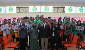 Ketum PB PBI Puji Kualitas Venue Boling Sumut Kelas Internasional