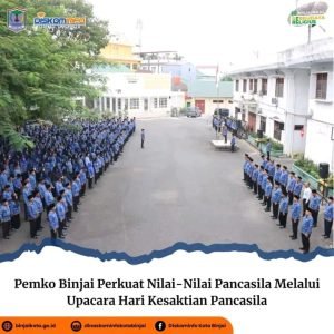 Pemko Binjai Perkuat Nilai-Nilai Pancasila Melalui Upacara Hari Kesaktian Pancasila