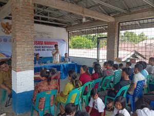 Polsek Kutalimbaru Berikan Himbauan Bahaya Narkoba kepada Masyarakat Desa Sukadame