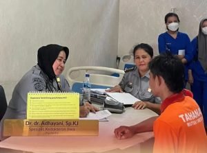 Rutan kelas I Tanjung Gusta Medan Berikan Pelayanan Kesehatan Jiwa Bagi Wargabinaan Yang Menderita Gangguan Kesehatan Mental