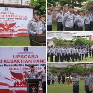 Lapas Narkotika Langkat Laksanakan Upacara Peringatan Hari Kesaktian Pancasila Tahun 2024, “Bersama Pancasila Kita Wujudkan Indonesia Emas”