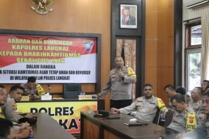 Wakapolres Langkat Gelar Anev Bhabinkamtibmas, Evaluasi Kinerja dan Strategi Peningkatan Keamanan