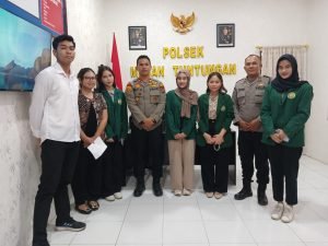 Kapolsek Medan Tuntungan Gelar Sosialisasi Hukum untuk Mahasiswa