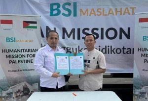 BSI Maslahat Salurkan Bantuan Kemanusiaan untuk Palestina Tahap VI