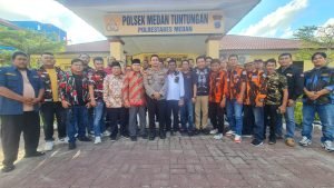 Kapolsek Medan Tuntungan Silaturahmi dengan Tokoh Agama, Masyarakat, dan Pemuda