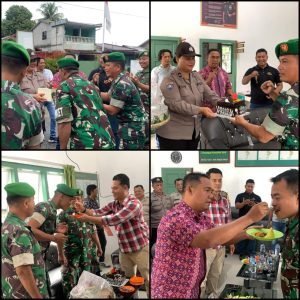 Kejutan Istimewa, Polsek Kutalimbaru Rayakan HUT TNI ke-79