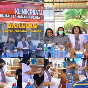 Darling Klinik Pratama Rutan Kelas I Tanjung Gusta Medan Layani Pengobatan Warga Binaan