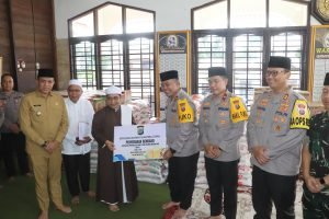 Kapolres Langkat Dampingi Kapolda kunjungi perkampungan religius Babussalam