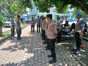 Polres Langkat Lakukan Pengamanan Ketat Kampanye Pilkada 2024