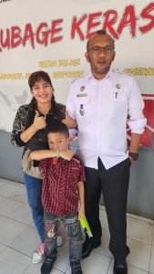 Hotmaida Doloksaribu Sampaikan Terima Kasih kepada KPR Rutan Kelas IIB Balige atas Perawatan Suami