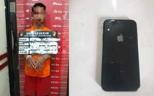 Unit Reskrim Polsek Medan Baru Amankan Perampok Handphone dan Sepeda Motor Bersajam