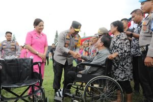 Polda Sumut Gelar Bakti Sosial dan Kesehatan di Hadiri Ribuan Warga di Kabanjahe