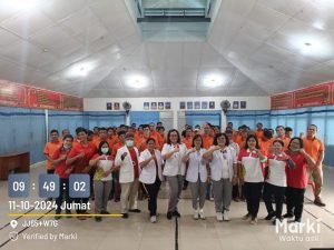 Rutan Kelas I Tanjung Gusta Medan Giat Pelatihan ke- II Diikuti 67 Kader Kesehatan