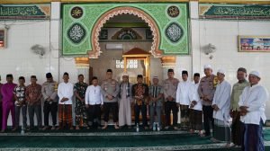 Jumat Curhat, Kapolres Langkat Kunjungi Masjid Raya Jamik Nasrullah.Imbau Jaga Kedamaian Pilkada 2024