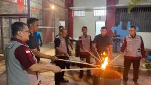 Inspeksi Mendadak, Kadivpas Kemenkumham Sumut dan Tim Satops Patnal di Lapas Narkotika Langkat
