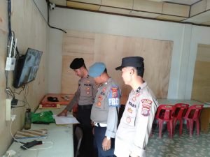 Propam Polres Samosir Periksa Kehadiran Personil dan Situasi Objek