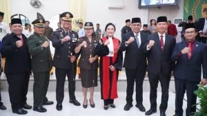 Pj Bupati Langkat tekankan Sinergitas DPRD dan Kepala Daerah pada Pelantikan 50 Anggota DPRD Langkat Periode 2024-2029