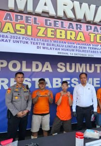 Unit Reskrim Polsek Medan Tuntungan Amankan Dua Pelaku Pencurian Sepeda Motor dengan Kekerasan