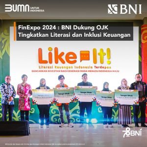 BNI Dukung OJK Tingkatkan Literasi dan Inklusi Keuangan di FinExpo 2024